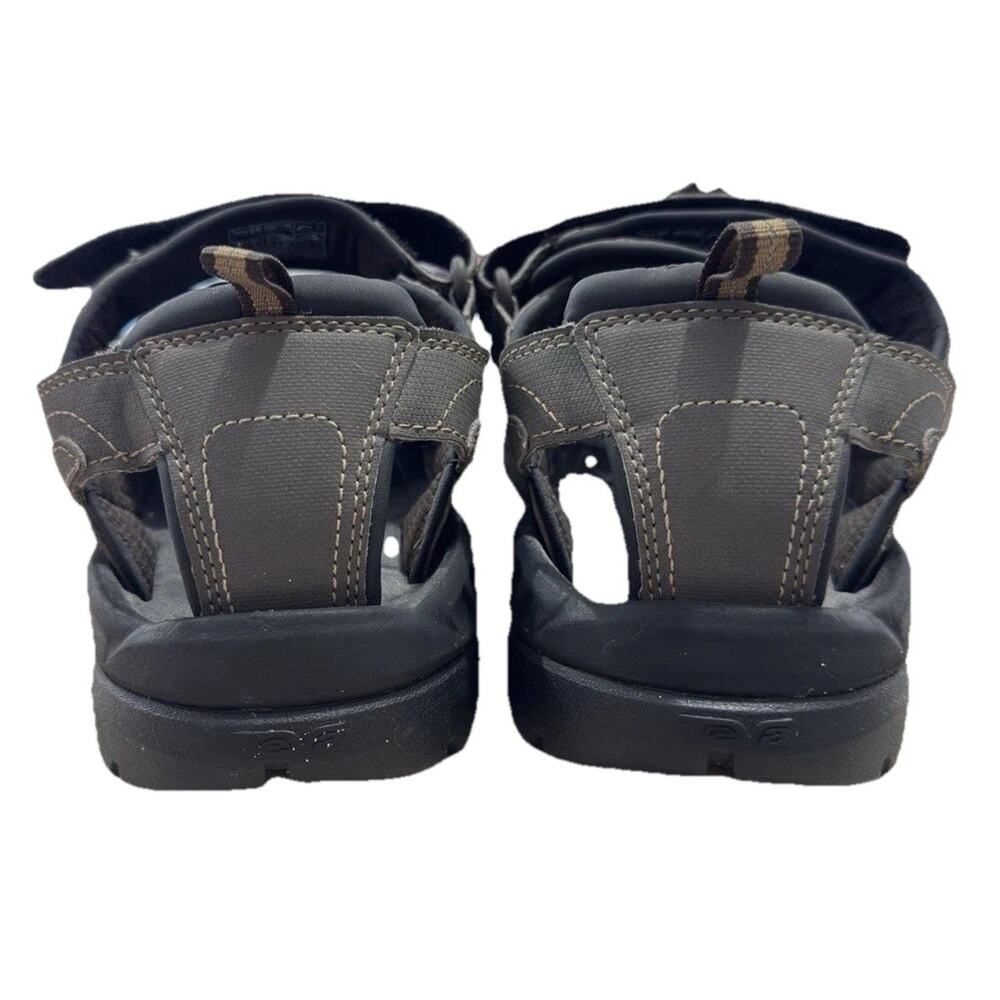 Teva Men's 10M Forebay Turkish Coffee Fisherman Sandals Taupe Gray EXCELLENT! - Picture 3 of 9